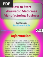 How to Start Ayurvedic Medicines Manufacturing Business.pdf