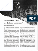 The New Dark Age; the Frankfurt School and ‘Political Correctness