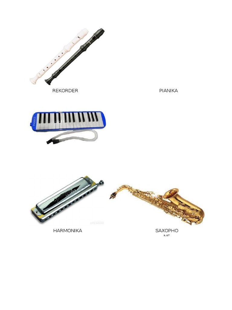 Kliping Alat Musik Barat