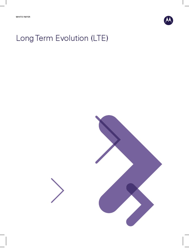 Long Term Evolution (LTE) : White Paper | PDF | Lte (Telecommunication ...