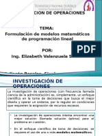 Investigación de Operaciones - Presentación