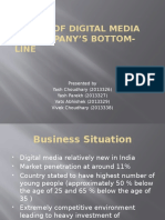 BRM - Impact of Digital Media On Company's Bottom Line