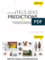 Mintel’s 2015 Predictions