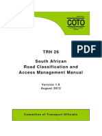 TRH26 (2012) Road Classification and Access Manual