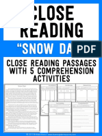 Close Reading: "Snow Day"