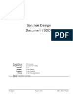 03 SDD Solution Design Document