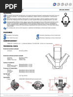 Valve Body W9 Type T General: ART. NO. 850001