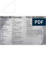 Receitas Pizza de Sorvete