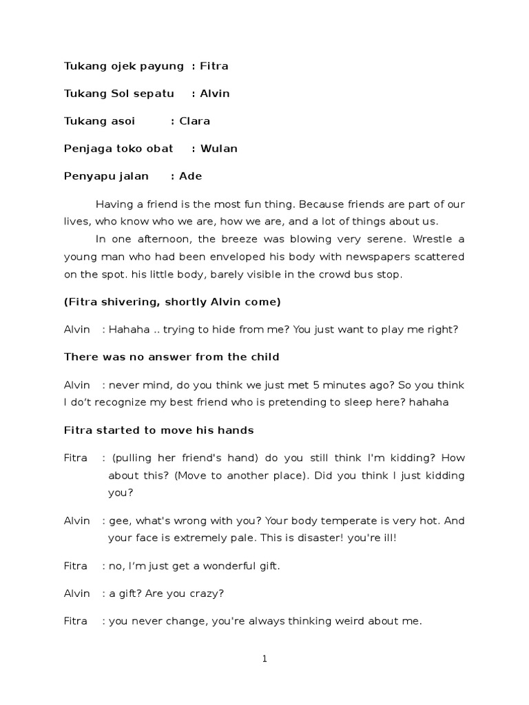 Friendship and Conflict Resolution | PDF