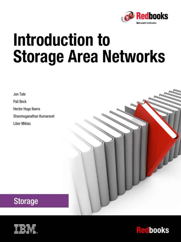 IBM RED BOOKS SERIES SAN's | PDF | Network Switch | Data Center