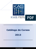 KASPeru Cat+ílogo de Cursos 2013 - P+ Blico