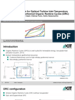 Empirical TITP Correlation For Geothermal ORC