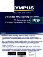 MX2 Training Program 04A PA Calculator Overview