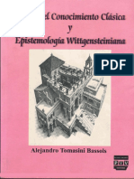 Tomasini Bassols Alejandro - Teoria Del Conocimiento Clasica Y Epistemologia Wittgensteiniana