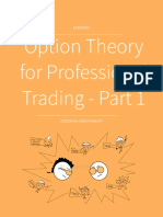 Professional Option Theory