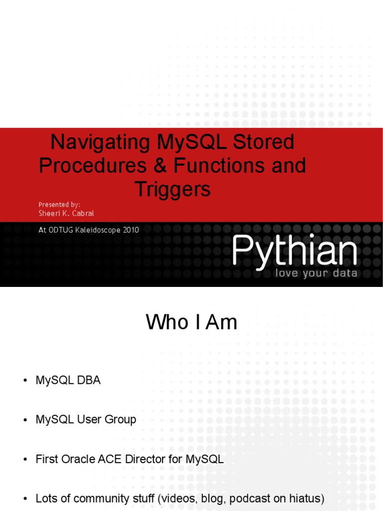 2010 06 Stored Code PDF Sql Control Flow