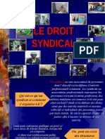 Le Droit Syndical