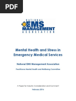 Download Mental Health and Stress in Emergency Medical Services by Ed Praetorian SN305134322 doc pdf