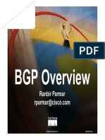 BGP Overview: Protocol Development Considerations