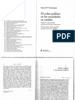 Huntington, S. - El Orden Político en Las Sociedades en Cambio (Capítulo 1)