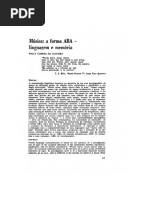 OLIVEIRA, W. C. - Música - A Forma ABA - Linguagem e Memória