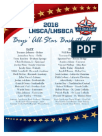 16 LHSCA Boys All-Stars