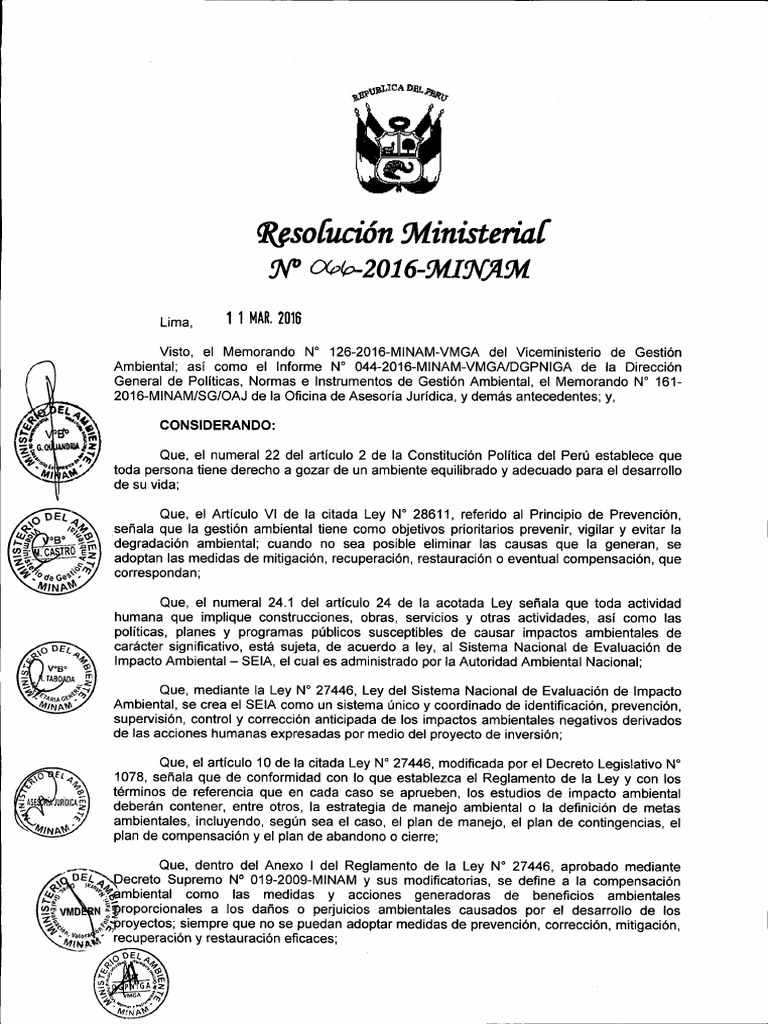 Guía para el Plan de Compensación Ambiental | PDF | Evaluación de ...