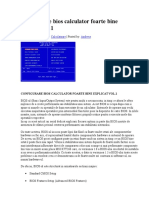 Configurare Bios Calculator Foarte Bine Explicat Vol