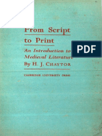 From Script To Print