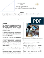 Volumetría de Óxido-Reducción. Determinación Volumétrica de Hierro Por Permanganometría