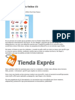 Article Crear Tienda Online