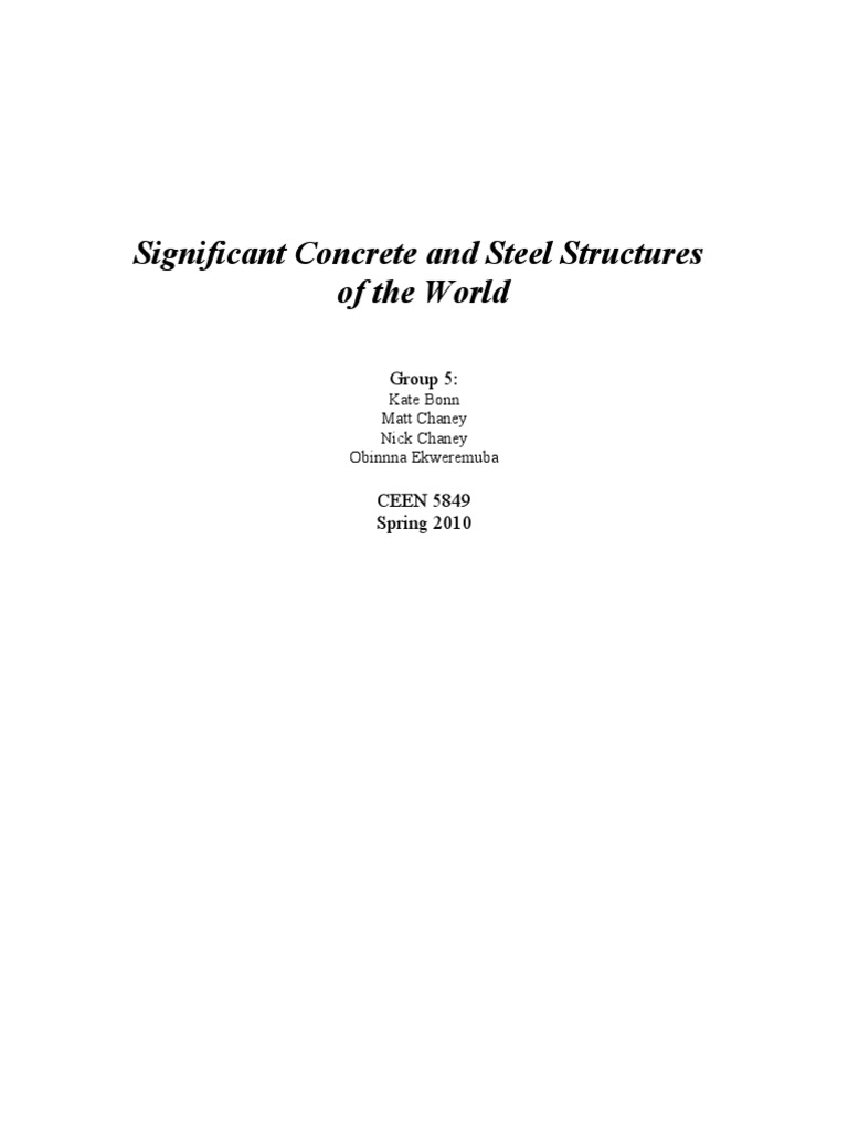 Structural Analysis Final Project | PDF | Hoover Dam | Dam
