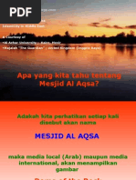 Download APA AL YANG KITA KETAHUI TENTANG MASJID AQSA by hassanhansen SN305162 doc pdf