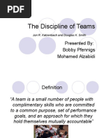 The Discipline of Teams