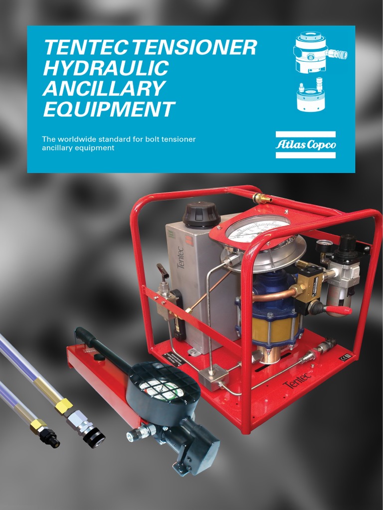 TENTEC Hydraulic Ancillary Data Sheet R7 A4 PDF Pump Screw