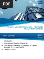 Philippine Valuation Standards - Concepts and Code of Conduct