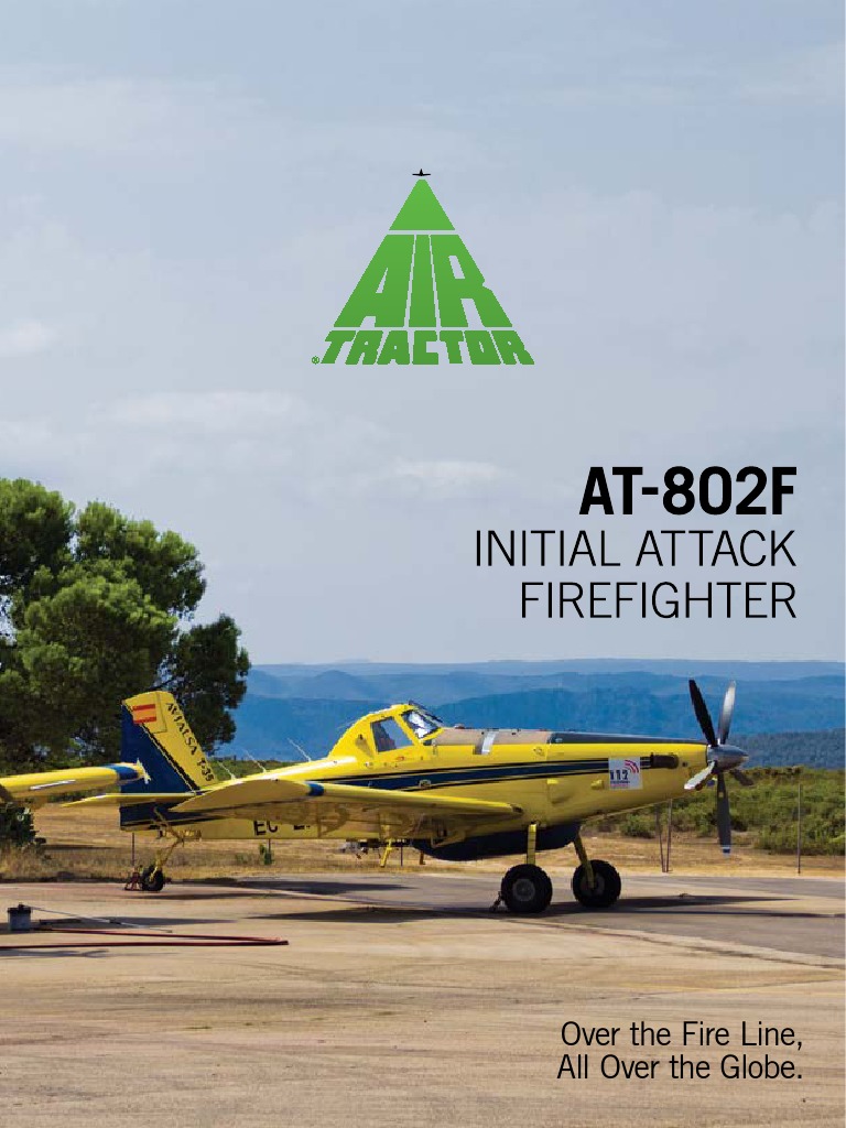 Air Tractor at 802F Brochure | PDF | Aerial Refueling | Firefighting