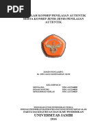 Download Makalah Penilaian Hasil Belajar Fisika Penilaian Autentik  by Muhammad Ikhlas SN305174674 doc pdf