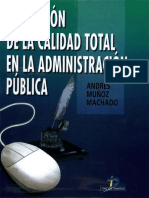 La Gestión de La Calidad Total en La Administración Pública