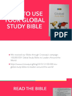 How to Use a Study Bible