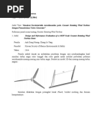 Download vortex generator for wind turbine by Yosua Heru Irawan SN305181002 doc pdf