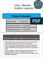 Tujuan, Prosedur, Metode Dan Teknik Analisis Laporan Keuangan