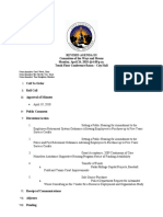 Revised Agenda Iii Committee of The Ways and Means Monday, April 26, 2010 at 6:00 P.M. Tenth Floor Conference Room - City Hall