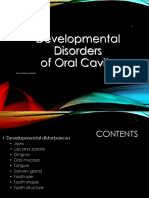 Developmental Disorders of the Oral Cavity