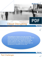Cloud Disrupting Healthcare