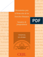 Sumarios Jurisprudencia Violencia de Genero (CEJIL)