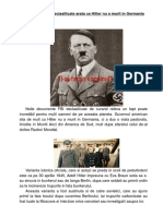 Hitler Nu a Murit in Germania