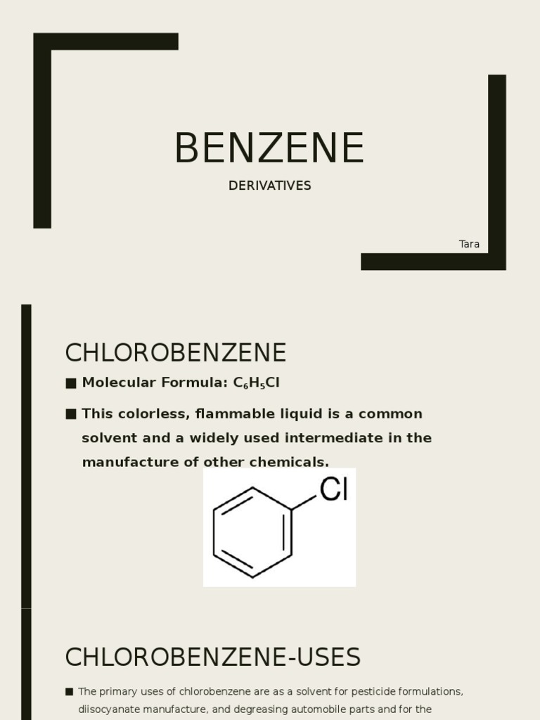 Benzene Chemical Compounds Physical Sciences