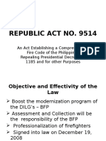 RA 9514 Fire Code of the Philippines