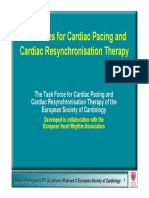 Guidelines For Cardiac Pacing and Cardiac Resynchronisation Therapy